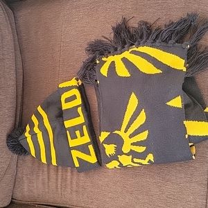 Zelda- hat and scarf set